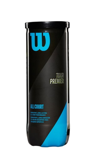 Wilson Tennis Balls Tour Premier Allcourt Can 3-Pack